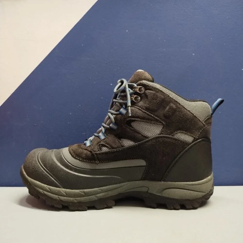 Khombu Fleet Hiker‎ Terrain Weather Rated Boots Mens US 12M Multi Leather 146740